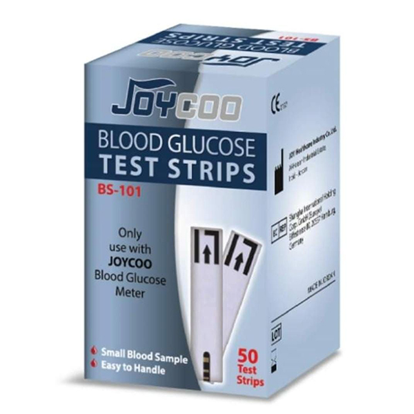 Joycoo Blood Clucose Monitor Strip, 50 Strips